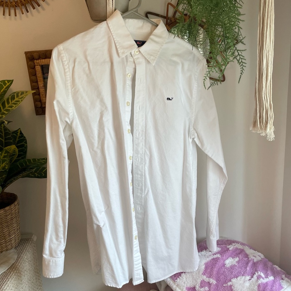 White Vineyard Vines Dress Shirt